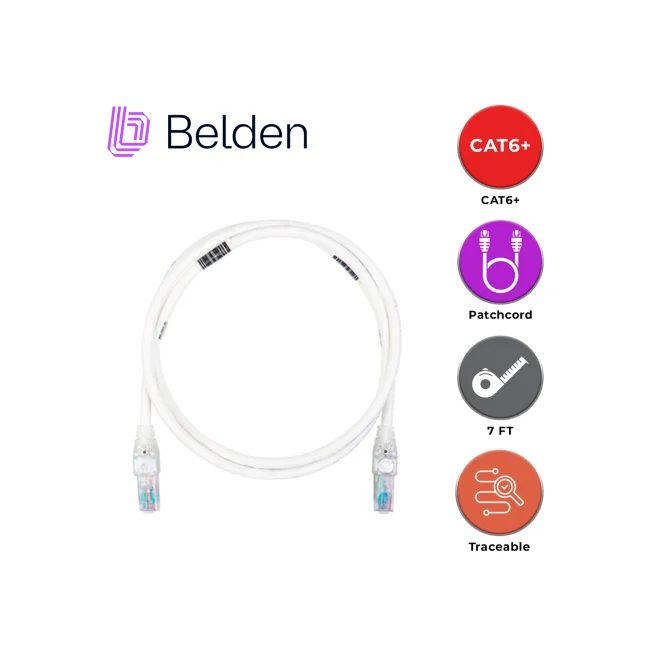 Belden C6T1108007 cable de red Gris 2.13 m Cat6+ U/UTP (UTP) image 5