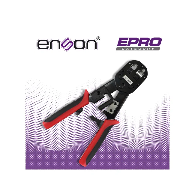 Enson EPRO-PLUGTOOL ponchadora Herramienta para prensar Negro, Rojo image 9