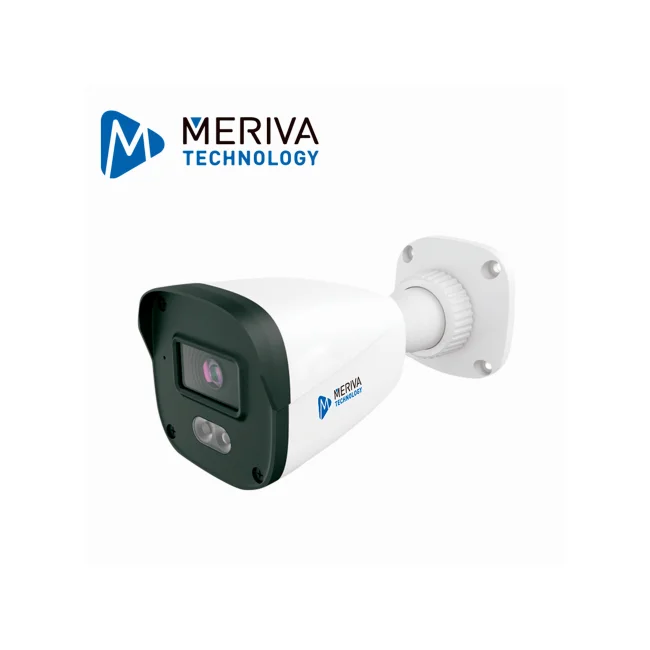 CAMARA IP BULLET MERIVA TECHNOLOGY MOB-203D / 2MP / H.265+ / 2.8MM / ILUMINACION DUAL (20-30M IR / 10-20M LUZ BLANCA) / IP67 / METAL-PLASTICA / SOLO POE / MICROFONO INTEGRADO / MIA 2.0 / ONVIF / VIDEO ESTRUCTURADO INTRUSION - CRUCE DE LINEA