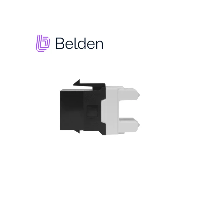Belden GigaFlex PS6+ Module, Keystone-Style - T568A/B, Black image 8
