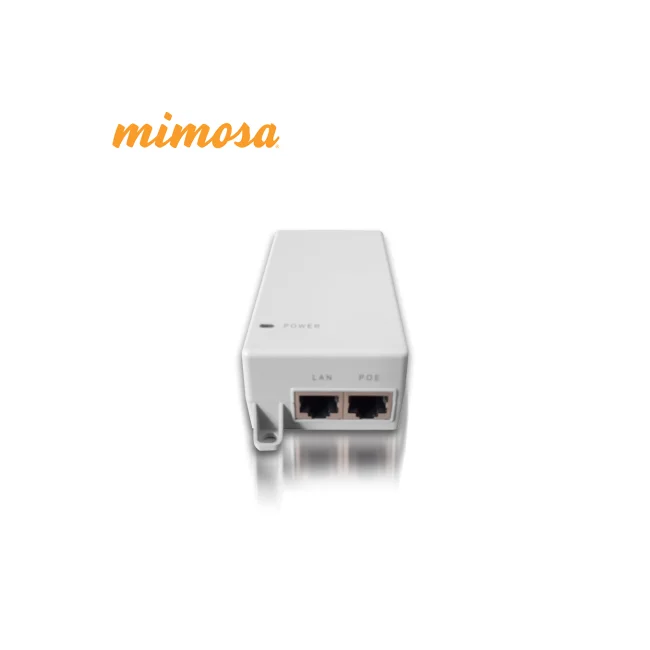 INYECTOR POE GIGABIT MIMOSA 24V 12W PARA RADIOS C5C-EF, C5X-IP67 Y A5X-EF (NO INCLUYE CABLE DE CORRIENTE) (3 MESES DE GARANTIA) image 3