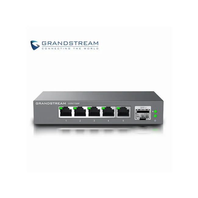 Grandstream Networks GWN7700M dispositivo de redes No administrado 2.5G Ethernet (100/1000/2500) Negro