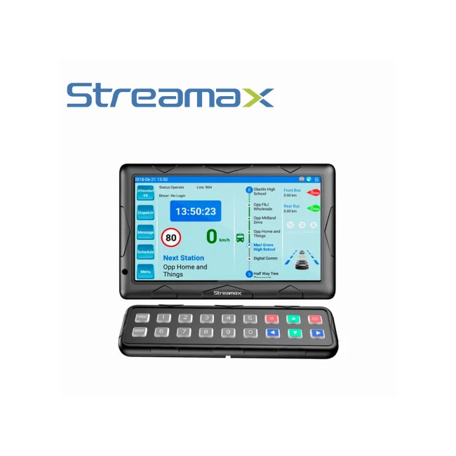 PANTALLA INTERACTIVA STREAMAX MXPAD / 10.1 PULGADAS / CONECTOR DIN 10 PINES / TOUCH / INTEGRACION CON MDVR / SISTEMA ANDROID / ASISTENCIA AL CONDUCTOR / BOCINA INTEGRADA / SOLUCION PARA AUTOBUS / COMPATIBLE CON MDVRS SERIE MX3NPRO Y A8PRO