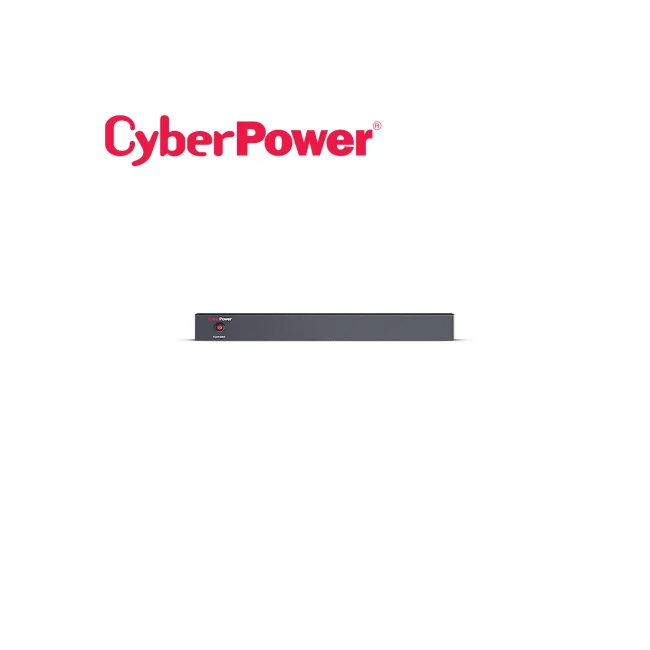CyberPower PDU15B8R unidad de distribución de energía (PDUs) 8 salidas AC 1U Negro image 7