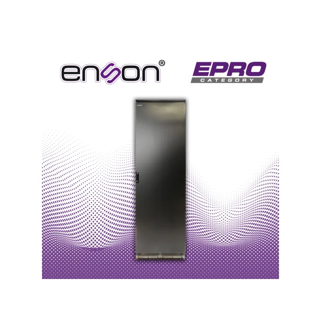 Enson ENS-RGBO42U8 armario rack 42U Soporte montado al piso Negro image 10