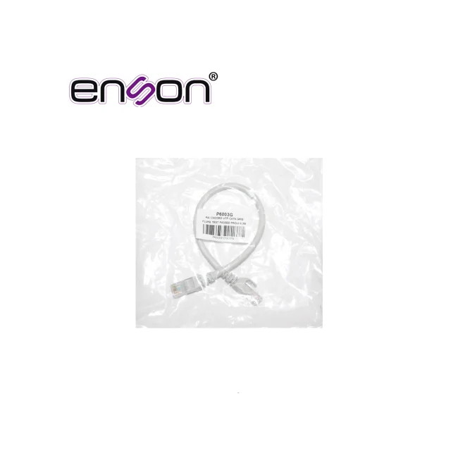 Enson P6003G cable de red Gris 0.3 m Cat6 U/UTP (UTP) image 7