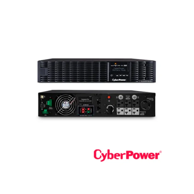 CyberPower OL3000RTXL2U sistema de alimentación ininterrumpida (UPS) Doble conversión (en línea) 3 kVA 2700 W 7 salidas AC image 2