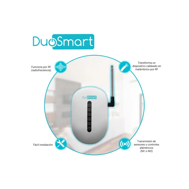 DuoSmart CREP1 transmisor repetidor de señal de alarma 433 MHz image 6