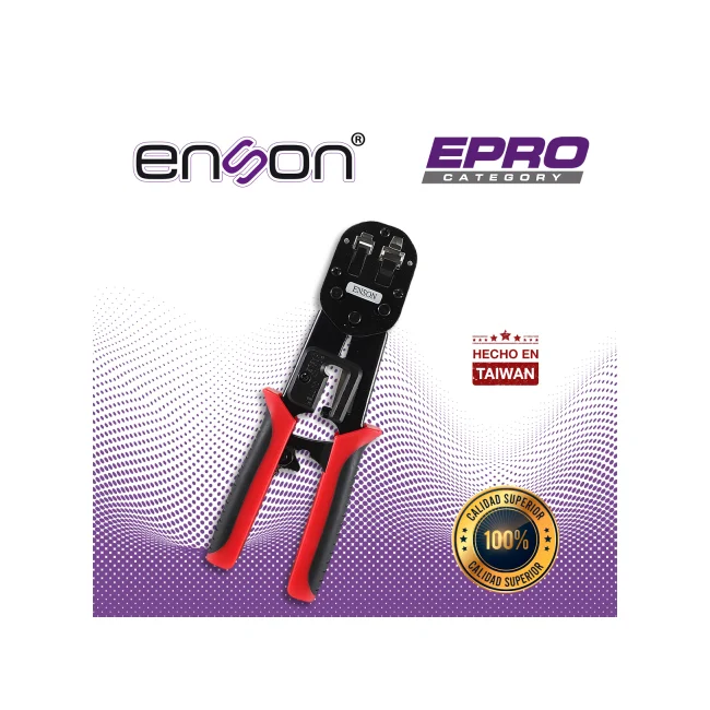 Enson EPRO-PLUGTOOL ponchadora Herramienta para prensar Negro, Rojo image 2
