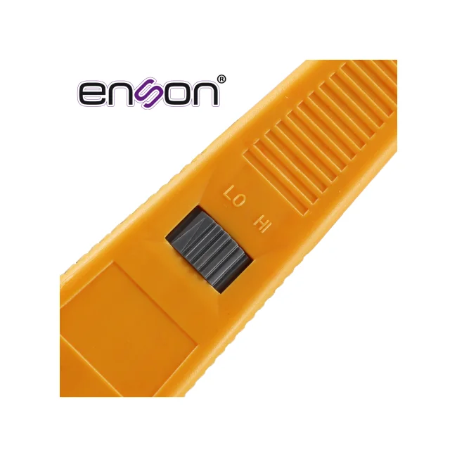 HERRAMIENTA DE IMPACTO ENSON ENS-TL057 DISEÑADO PARA CABLE UTP Y FTP CON CUCHILLA DOBLE 110 Y 66 Y AJUSTE DE FUERZA DE IMPACTO image 5