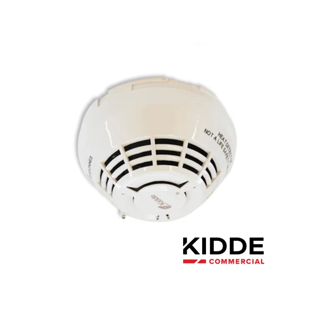 Kidde KI-HRD detector de calor Interconectables Montaje en superficie Temperatura fija/Nivel de aumento de detector de calor