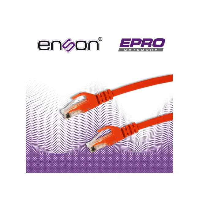 Enson P6009O cable de red Naranja 0.9 m Cat6 U/UTP (UTP) image 10