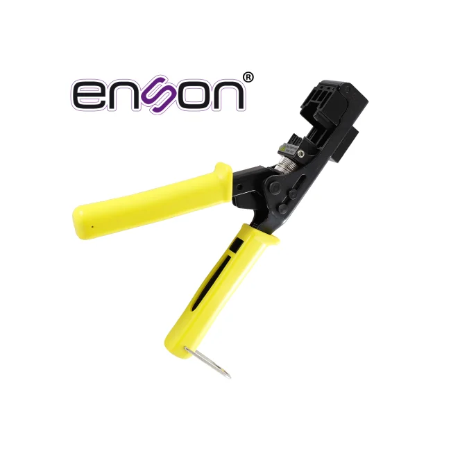 Enson EPRO-JACKTOOL ponchadora Herramienta pelacables Negro, Amarillo image 6
