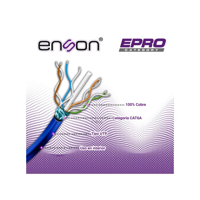 Enson 12264L305 cable de red Azul 305 m Cat6 U/UTP (UTP) image 10
