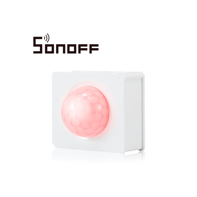 SENSOR DE MOVIMIENTO SONOFF PIR3 RF 433 PARA USO CON DISPOSITIVO SONOFF RF BRIDGE433 PARA PROGRAMAR ESCENAS EN LA APP EWELINK