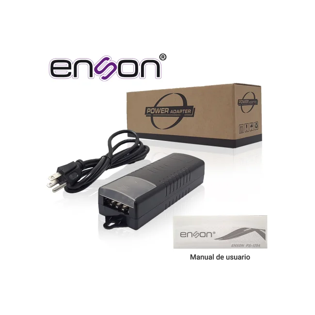 Enson PS-1254 adaptador e inversor de corriente Interior Negro image 6