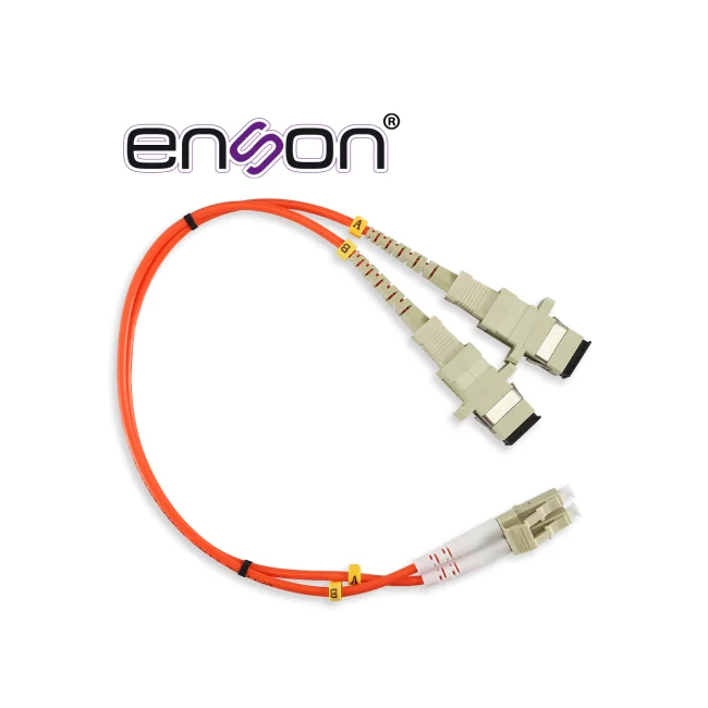 Enson CONV FIBRA SC-LC adaptador de fibra óptica LC/SC Gris, Naranja image 3