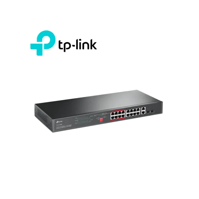 TP-Link TL-SL1218MP dispositivo de redes No administrado Fast Ethernet (10/100) Energía sobre Ethernet (PoE) Negro image 8