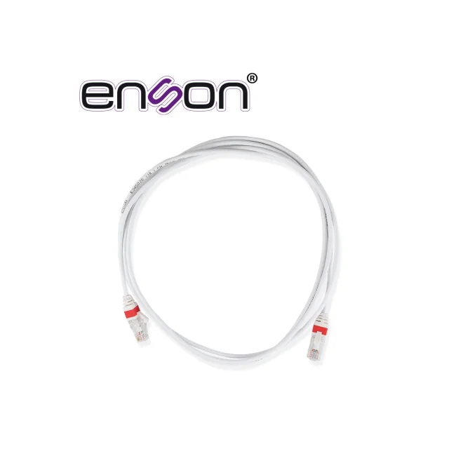PATCHCORD UTP CAT6A ENSON P6A021WH FORRO PVC BLANCO 4 PARES CALIBRE CONDUCTOR 26 AWG USO INTERIOR LONGITUD 7 PIES 2.1 METROS image 2