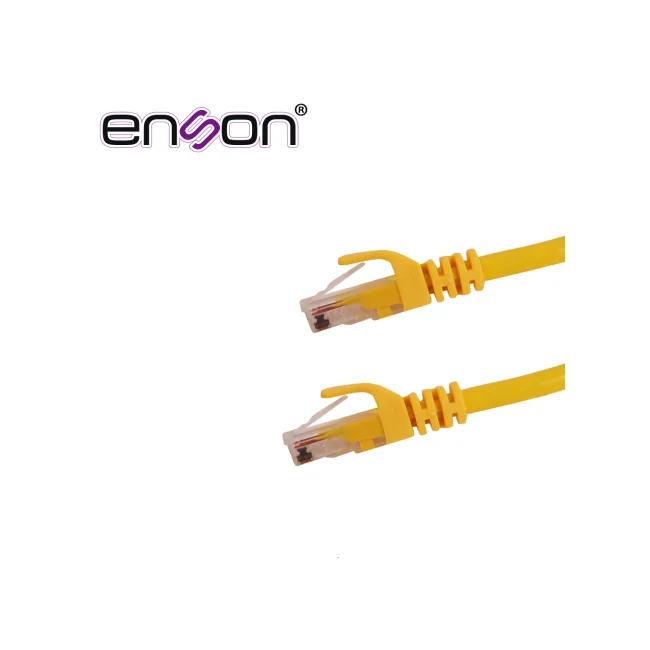Enson P6012Y cable de red Amarillo 1.2 m Cat6 U/UTP (UTP) image 5