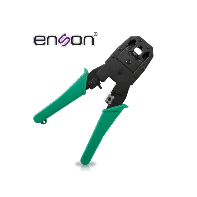 PINZAS PONCHADORAS ENSON ENS-NT01 PARA RJ9 (4 PINES) RJ11 (6 PINES) Y RJ45 (8 PINES) CON CUCHILLA DE CORTE Y PELADO DE CABLE image 4
