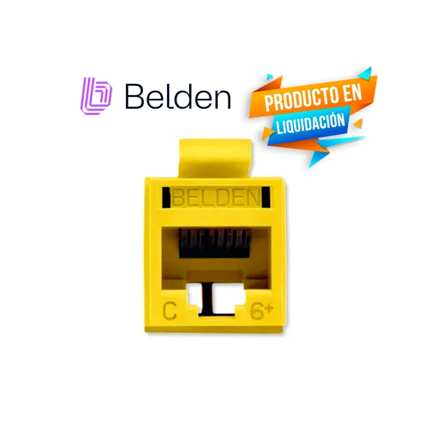 Belden RV6MJKUYL-S1 módulo de conectores de red image 5