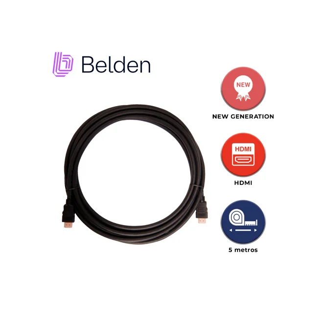 Belden HDE005MB cable HDMI 5 m HDMI Tipo A (Estándar) Negro image 8