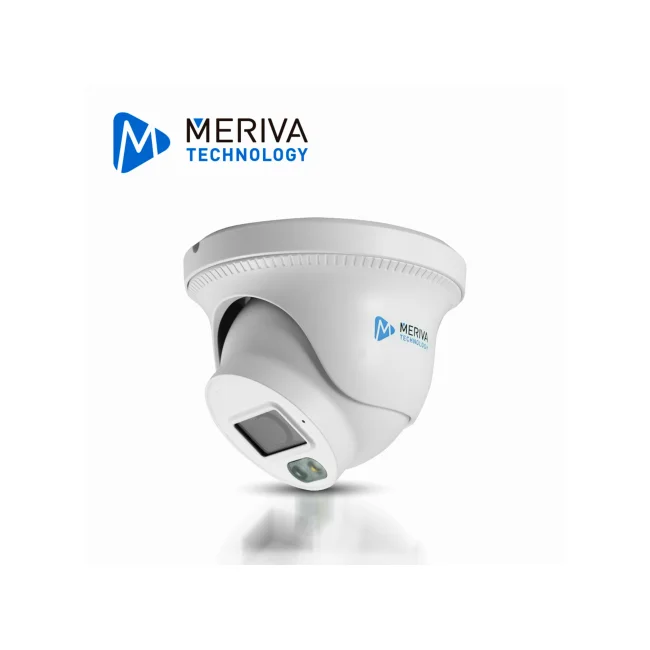 CAMARA IP DOMO TURRET MERIVA TECHNOLOGY MTD-404D / 4 MP / H.265+ / 2.8MM / ILUMINACION DUAL (20 - 30 M IR /  10 - 20 M LUZ BLANCA) / IP67 / METAL-PLASTICA/ SOLO POE / MICROFONO INTEGRADO / MIA 2.0 / ONVIF / VIDEO ESTRUCTURADO INTRUSION - CRUCE DE LINEA