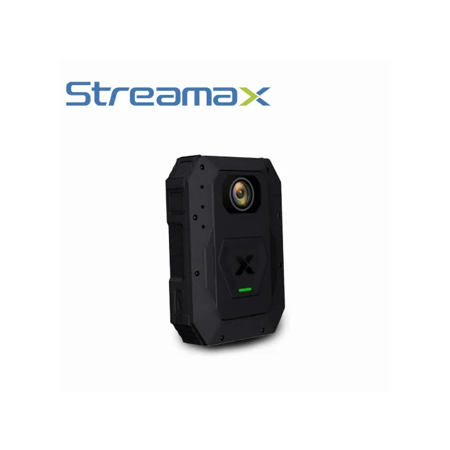 BODYCAM PARA SOLUCIONES POLICIACAS Y TRANSPORTE DE VALORES STREAMAX MBWC 2.0 / 2MP / 12 HORAS DE GRABACION CON GPS / 4G / IA