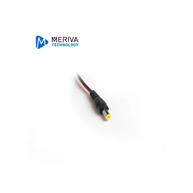Meriva Technology PIGTAIL C-MACHO conector 2.1 x 5.5 mm DC Power Negro, Rojo image 6