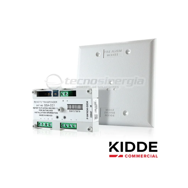 KIDDE F_GSACC1 - Módulo de Control para Sirenas Convencionales image 8