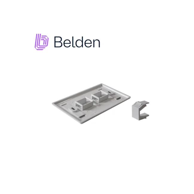 Belden AX102655 placa de pared o cubierta de interruptor Blanco image 7