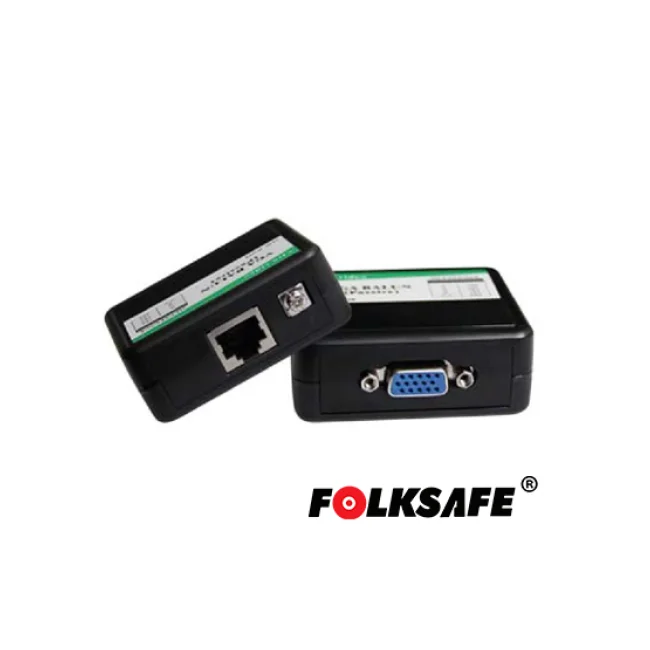 FOLKSAFE FS-6001P extensor de audio/video Transmisor y receptor AV Negro image 4