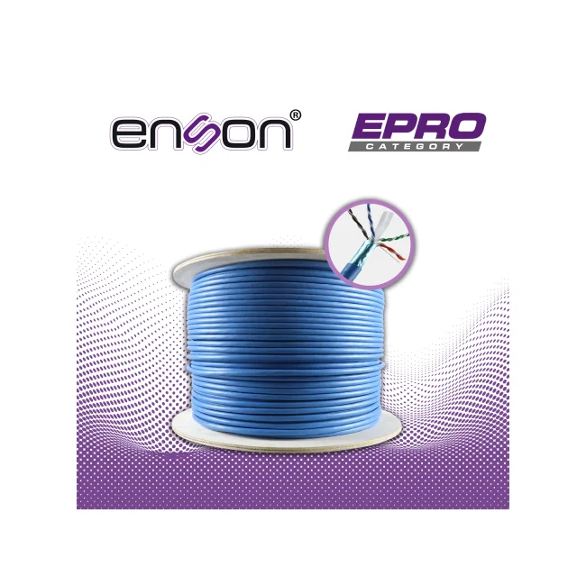 Enson 12264L305 cable de red Azul 305 m Cat6 U/UTP (UTP) image 9
