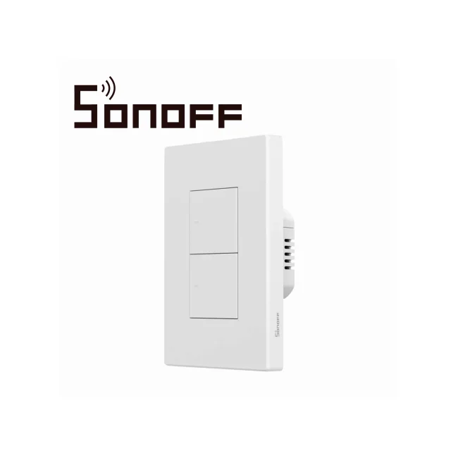 APAGADOR DE PARED TOUCH ZIGBEE  SONOFF ZBM5-2C-120W / ZIGBEE 3.0 / 2 CANALES/ SOLUCIONES DE SMART HOME/ CARGA MAXIMA TOTAL 10 AMP / COMPATIBLE CON HUB ZIGBEE