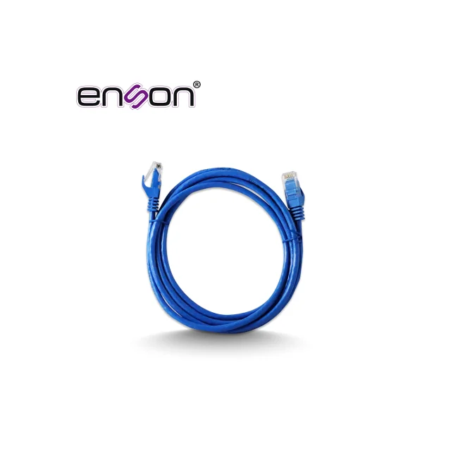 PATCHCORD UTP ENSON P6A009 CAT6A 90CM AZUL SERIE EPRO 100-II 100 POR CIENTO COBRE PARA MEJOR IDENTIFICACION DE SOLUCIONES EN RACKS Y GABINETES image 2