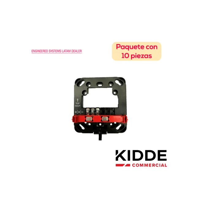 EDWARDS F_GRSW10 - Placa de Montaje Universal / Dispositivos de Notificación / Genesis LED / 10 piezas / EST image 4