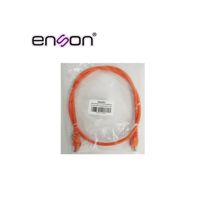 Enson P6009O cable de red Naranja 0.9 m Cat6 U/UTP (UTP) image 7