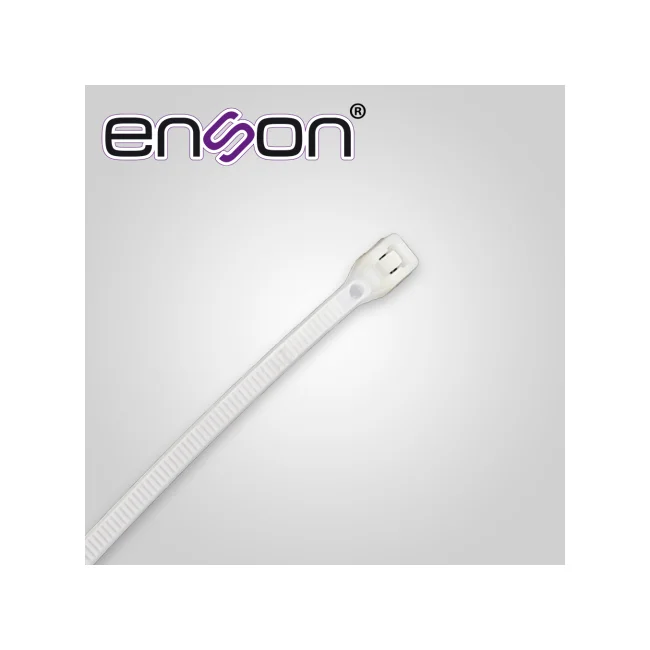 CINCHO DE NYLON ENSON ENS-CH360W COLOR NATURAL DE 4.8 X 360MM DE LONGITUD FUERZA DE TENSION DE HASTA 22 KGS image 3