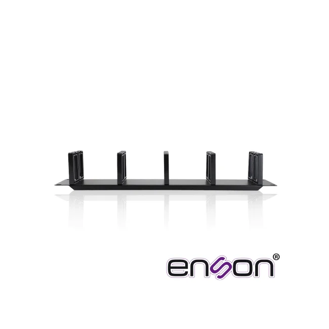 Enson ENS-CMR24 organizador de cables Estante Soporte para cables Negro 1 pieza(s) image 5