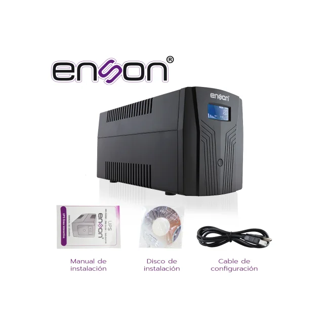 Enson ENS-EA2150 sistema de alimentación ininterrumpida (UPS) Línea interactiva 1500 kVA 900 W image 10
