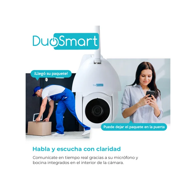 DuoSmart E70 cámara de vigilancia Esférico Cámara de seguridad IP Interior y exterior 2304 x 1296 Pixeles Techo/pared image 7