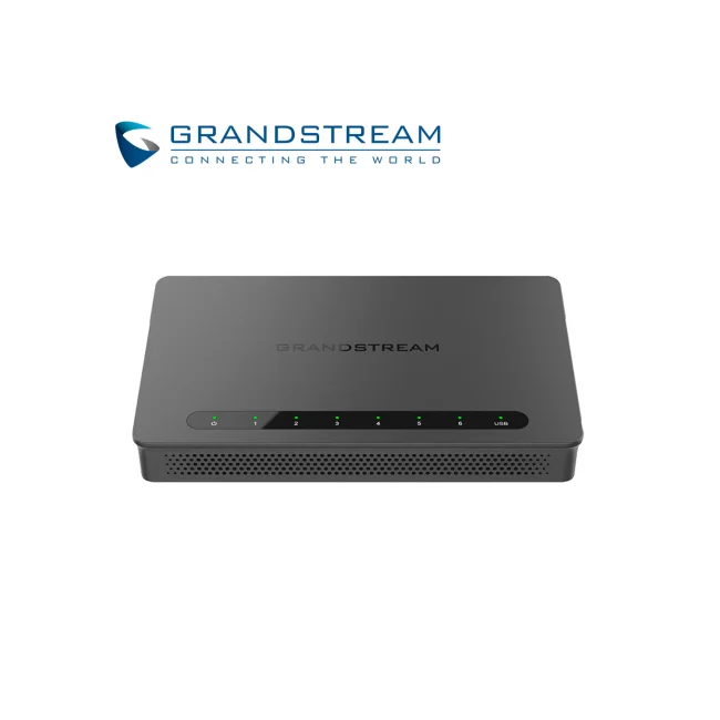Grandstream Networks GWN7001 router inalámbrico Gigabit Ethernet Doble banda (2,4 GHz / 5 GHz) Negro