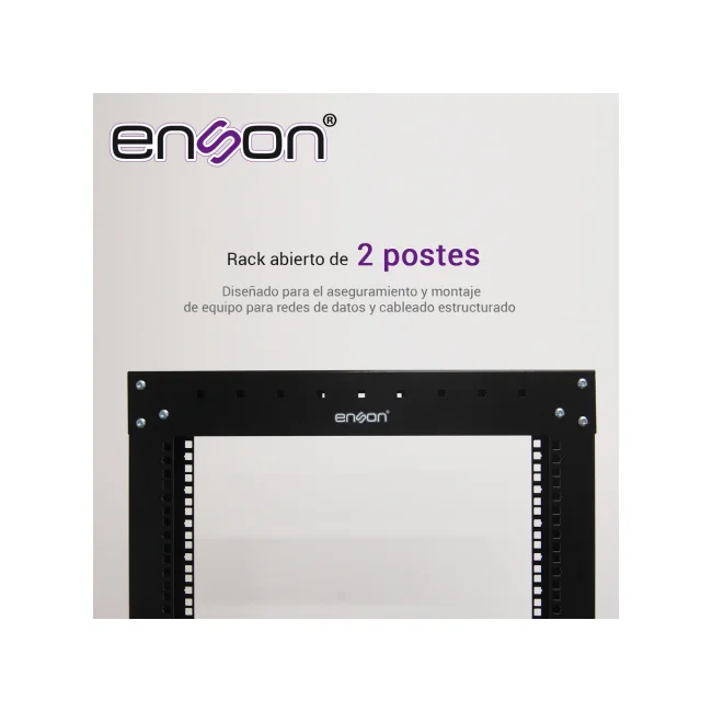 Enson ENS-RACK244 armario rack 42U Rack o bastidor independiente Negro image 5