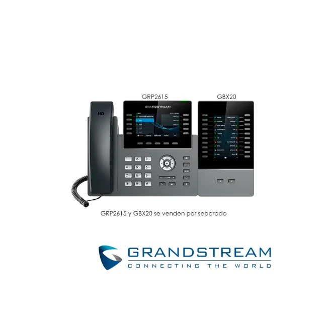 Teléfono IP grado operador de 10 líneas con 5 cuentas SIP, WiFi, Dos pantallas LCD, Bluetooth,  GDMS, Gigabit con Poe image 9