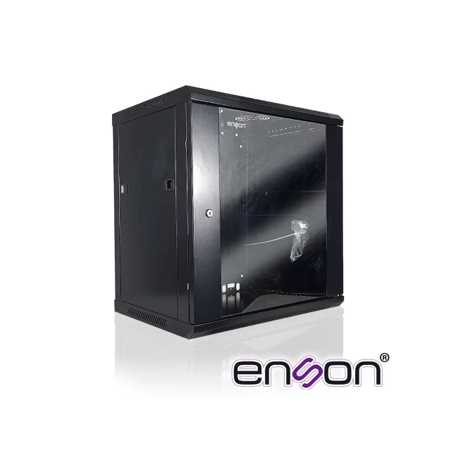 Enson ENS-RKGB12U armario rack 12U Rack o bastidor independiente Negro image 4