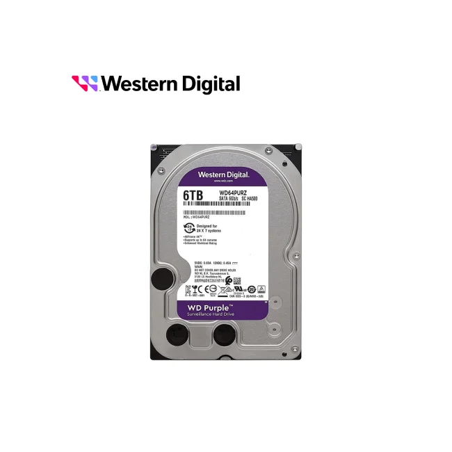 Western Digital WD64PURZ disco duro interno 6 TB 5400 RPM 256 MB 3.5" Serial ATA III image 7