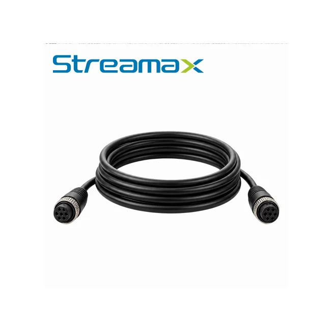 CABLE ADAPTADOR HEMBRA STREAMAX MCBIP20HH / 6 PINES / 2 METROS / AMBOS EXTREMOS CONECTORES AERONAUTICOS RS765-6PIN