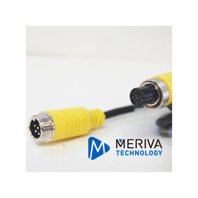 CABLE DIN DE AVIACION STREAMAX MCBIP70 / 6 PINES / 7 METROS / COMPATIBLE CON CAMARAS IP image 2