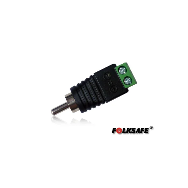 FOLKSAFE FS-RCA1 conector RCA Negro image 2
